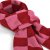 Szaliki - Gårda Kitzbühel Merino Wool Check Scarf (czerwony/różowy)