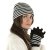 Rękawice - Gårda Cavalese Knitted Wool Mix Gloves (czarny/biały)