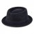 Kapelusze - Gårda Asolo Pork Pie Wool Hat (niebieski)
