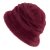 Kapelusze - Gårda Atri Angora Cloche (burgundia)