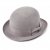 Kapelusze - Gårda Aviano Bowler Wool Hat (jasnoszary)