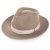Kapelusze - Gårda Belluno Crushable Wool felt Fedora (beżowy)
