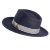 Kapelusze - Gårda Belluno Crushable Wool felt Fedora (niebieski)