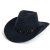 Kapelusze - Gårda Bowmont Crushable Wool felt Western hat (czarny)