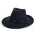 Kapelusze - Gårda Bowmont Crushable Wool felt Western hat (czarny)