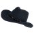 Kapelusze - Gårda Bowmont Crushable Wool felt Western hat (czarny)