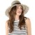 Słomiany kapelusz - Gårda Dubrovnik Sun Hat (naturalny/czarny)