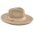 Kapelusze - Gårda Mapleton Wide brimmed Fedora (beżowy)