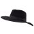 Kapelusze - Gårda Marcola Wide brimmed Fedora (czarny)