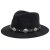 Kapelusze - Gårda Maricopa Fedora (czarny)