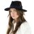 Kapelusze - Gårda Molinella Crushable Wool felt Fedora (niebieski)