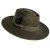 Kapelusze - Gårda Molinella Crushable Wool felt Fedora (zielony)