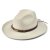 Kapelusze - Gårda Toquerville Crushable Wool felt Western hat (kremowy)