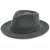 Kapelusze - Gårda Orofino Fedora (szary)