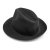 Kapelusze - Gårda Osiglia Fedora Wool Hat (czarny)
