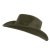 Kapelusze - Gårda Pocatello Crushable Wool felt Western hat (zielony)