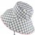 Kapelusze - Gårda Poppy Checkered sun hat (niebieski)
