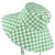 Kapelusze - Gårda Poppy Checkered sun hat (zielony)