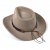 Kapelusze - Gårda Santaquin Crushable Wool felt Western hat (taupe)
