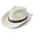 Kapelusze - Gårda Santaquin Crushable Wool felt Western hat (biały)