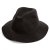 Kapelusze - Gårda Sassari Wool Fedora (czarny)