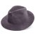Kapelusze - Gårda Sassari Wool Fedora (szary)