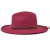 Kapelusze - Gårda Toquerville Crushable Wool felt Western hat (czerwony)