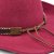 Kapelusze - Gårda Toquerville Crushable Wool felt Western hat (czerwony)