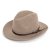 Kapelusze - Gårda Vicenza Crushable Wool felt Fedora (beżowy)