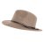 Kapelusze - Gårda Vicenza Crushable Wool felt Fedora (beżowy)