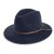 Kapelusze - Gårda Vicenza Crushable Wool felt Fedora (niebieski)