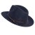 Kapelusze - Gårda Vicenza Crushable Wool felt Fedora (niebieski)