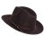 Kapelusze - Gårda Vicenza Crushable Wool felt Fedora (brązowy)