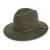 Kapelusze - Gårda Vicenza Crushable Wool felt Fedora (zielony)
