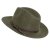 Kapelusze - Gårda Vicenza Crushable Wool felt Fedora (zielony)