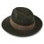 Kapelusze - Gårda Volterra Fedora Wool Hat (wojskowy zielony/beżowy)