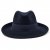 Kapelusze - Gårda Volterra Fedora Wool Hat (granatowy)