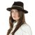 Kapelusze - Gårda Belluno Crushable Wool felt Fedora (brązowy)