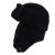 Trapper hat - Gårda Lycksele Trapper hat (czarny)