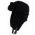 Trapper hat - Gårda Lycksele Trapper hat (czarny)