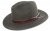 Kapelusze - Gårda Windsor Wool Fedora (zielony)