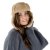 Trapper hat - Gårda Faux Fur Trapper Hat (jasnobrązowy)