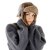 Trapper hat - Gårda Linsell PU Trapper (brązowy)