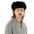 Trapper hat - Gårda Lycksele Trapper hat (czarny)