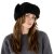 Trapper hat - Gårda Lycksele Trapper hat (czarny)