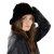 Futrzana czapka - Gårda Valea Faux Fur Hat (czarny)