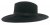 Kapelusze - Gårda Napoli Fedora Wool Hat (czarny)