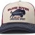 Czapka z daszkiem - Black River Buffalo Trucker (kremowy/czerwony/niebieski)
