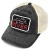 Czapka z daszkiem - Black River Hare Washed Trucker (czarny/kremowy)