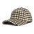 Czapka z daszkiem - Gårda Varel Checkered Cap (beżowy)